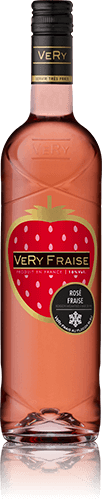 bouteille de very-fraise